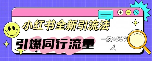 小红书群聊引流：同行流量引爆计划-AIPOD