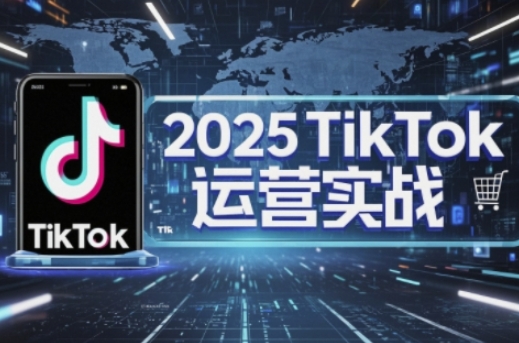 2025TikTok电商运营，掌握TikTok店铺运营核心技巧，实现低成本高转化-AIPOD