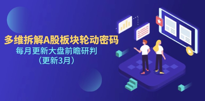 （14213期）多维拆解A股板块轮动密码，每月更新大盘前瞻研判（更新3月）-AIPOD