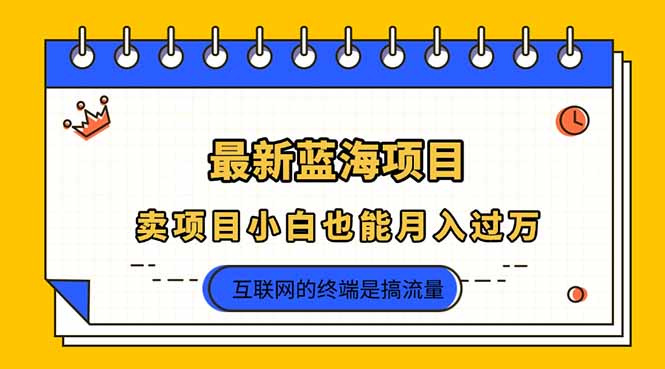 （14289期）2025年最新蓝海项目，卖项目小白也能月入过万-AIPOD