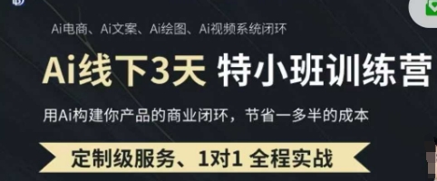 AI实操培训第20-21期线下，0基础保姆级教程，3月最新整理，企业获客、降本增效、打造超级个体-AIPOD